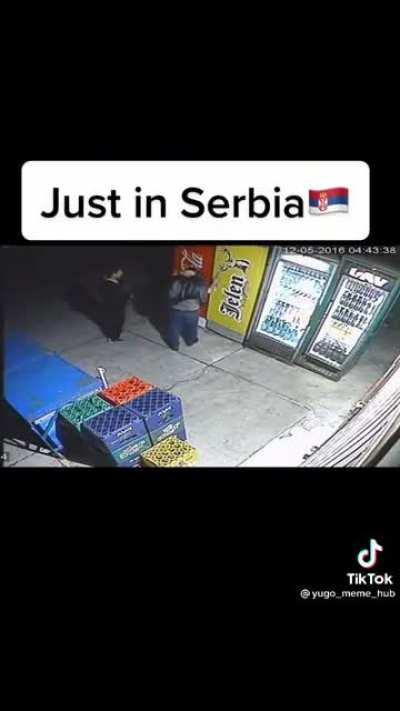 Least drunk man in Serbia 🧠💀