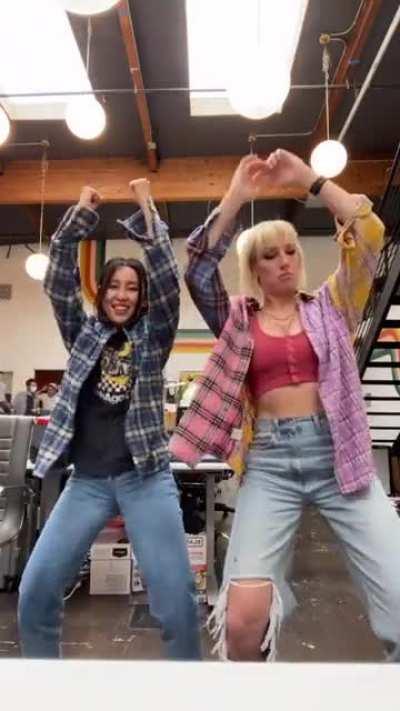 Olivia and Courney Dance 2