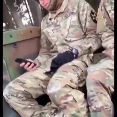 [Haiku] My commanding officer is smiling at me