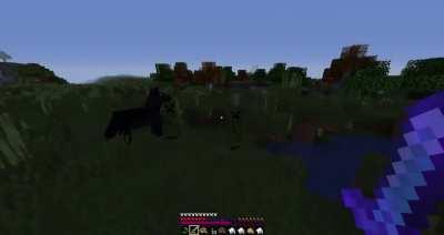 Did that creeper just trickshot me? (Edited)