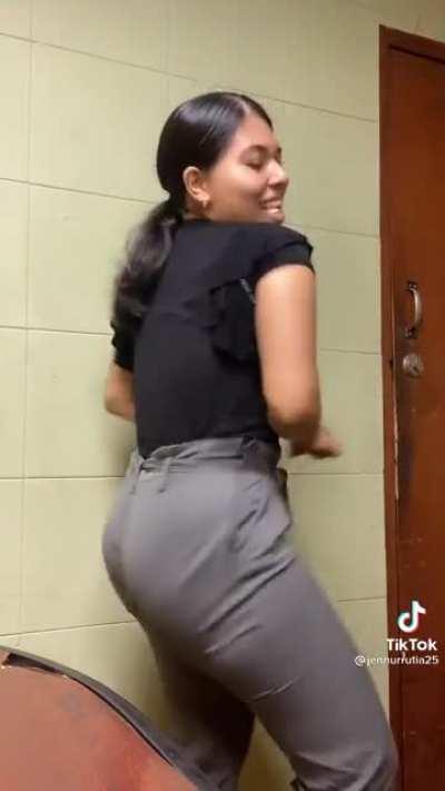 Latinas always have big asses to shake