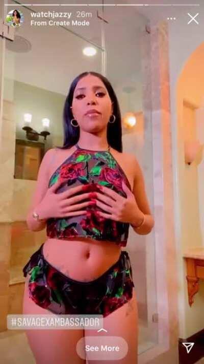 WatchJazzy savagefenty ig 🔥🍑😅