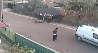 Npc in the middle of the road