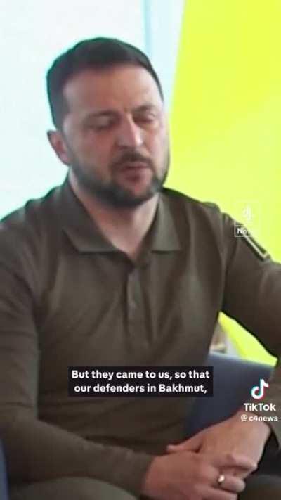 Zelenskyy says Bakhmut is full of 'dead Russians' 