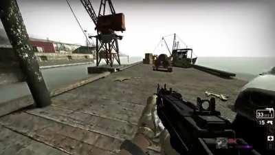 Good job Tank you just send the hunter flying out of nowhere.