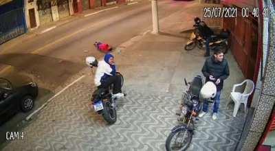 Guy runs face first into a bus for some reason