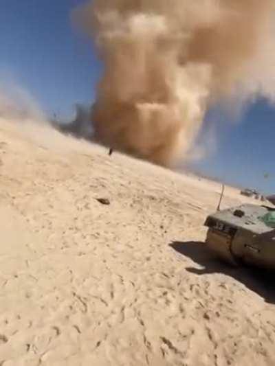 When opportunity present itself (huge dust devil)