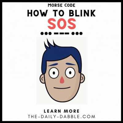 How to Blink SOS (Cross post from r/CrazyFuckingVideos)