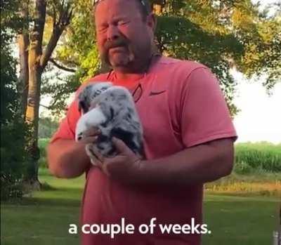 I just love those genuine moments of normal masculinity...