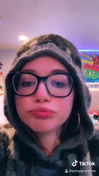 It's a shame her account was just banned.