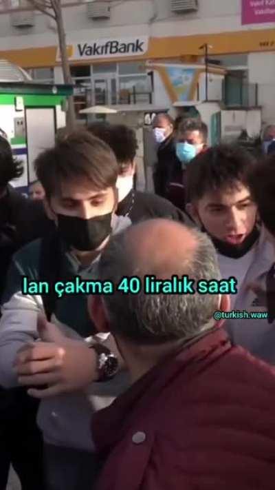 Lan çakma 40 liralık saat 😃