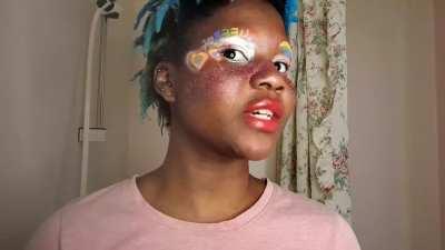 Best clips from my PRIDE SLAY GRWM YTvideo + link in comments 