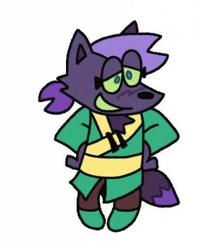 Are Chujin's eyes really green or is that just the color of his glasses? (Art by: zedleaked in Twitter )