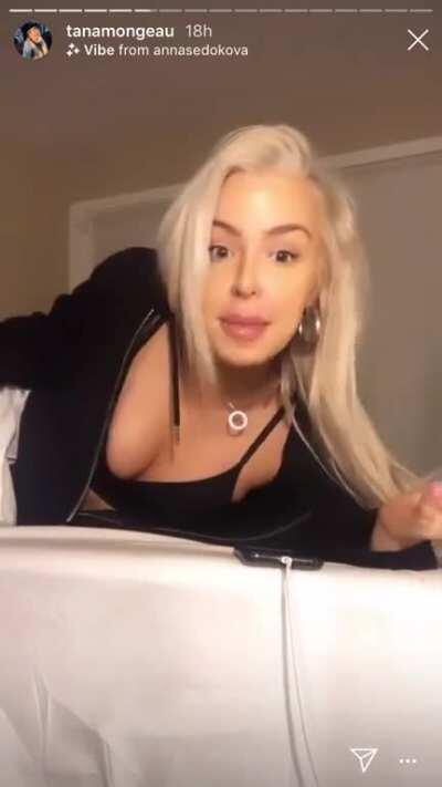 A while ago from her story