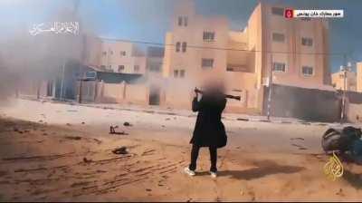 Footage: Palestinian Resistance engaging with Israeli Occupation forces in Khan Younis