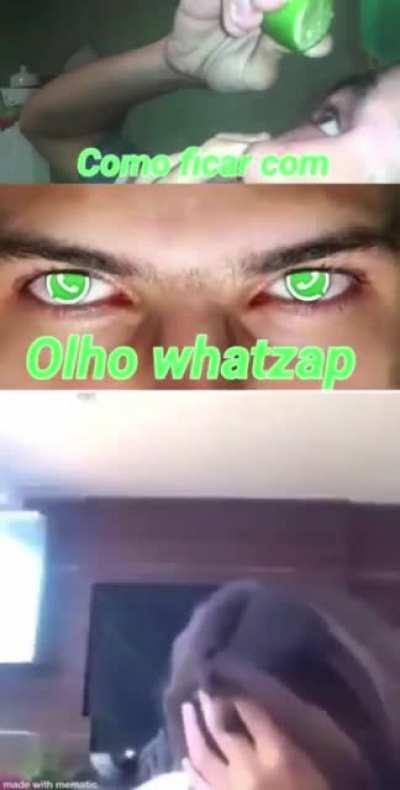 Kid squeezes lime in own eye