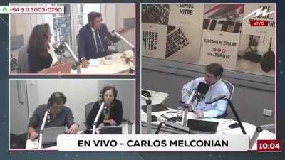 La gente: Queremos propuestas concretas! Melconian: No se diga más