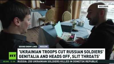 RU Pov. American mercenary McIntyre defected to Russia