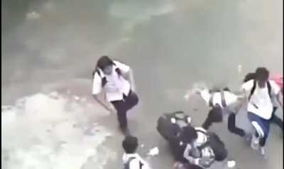 Dancing with friends