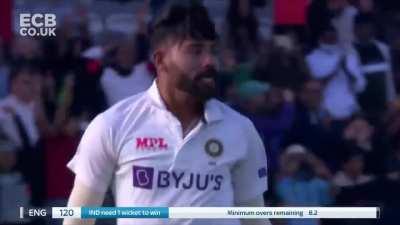 Siraj to Anderson to win the match, Lords 2021