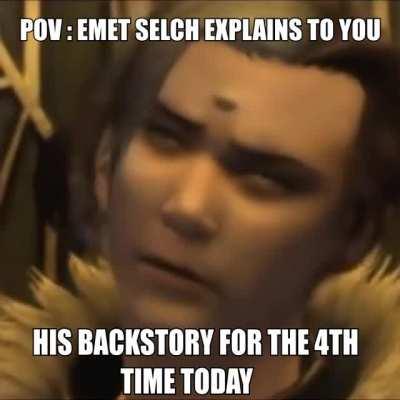 yes emet, you are sad, I know...