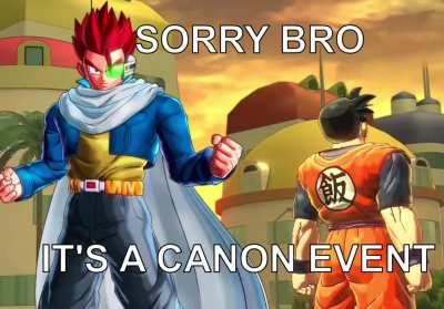 This is what happened during that one cutscene with Trunks right?