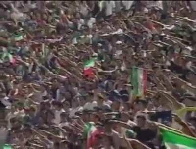 Germans horrified when Iranians made a certain gesture in respect of their anthem 🤣