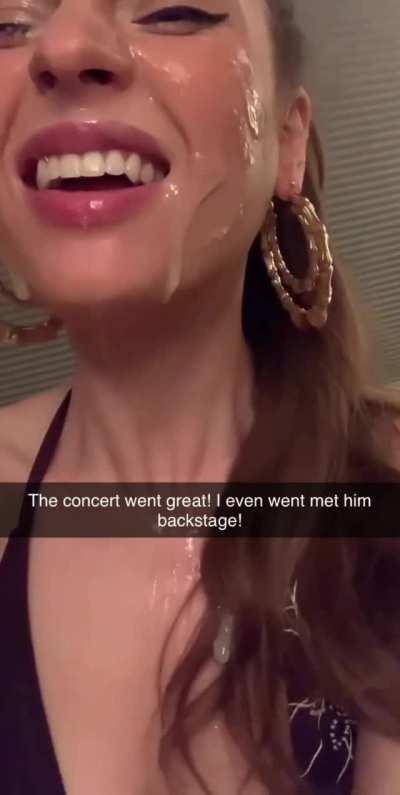 Your girl went to her fav artists concert without you. It went great!