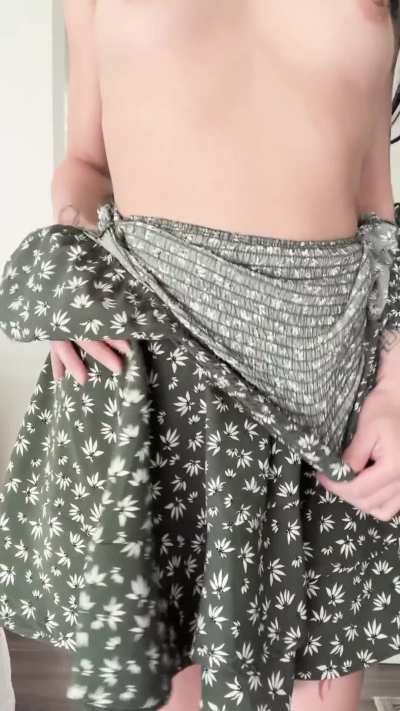 dresses are more fun when you take them off 😽