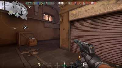 Anyone else experience this Raze Boom Bot Ascent B Main exploit?