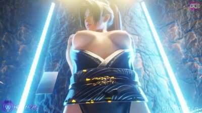 Mai Toy Play (HentaiVR / Gifdoozer) [King of Fighthers]