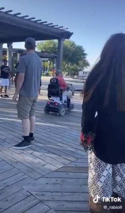 Canadian Witch trades in broom 🧹 for rascal scooter: goes on racist tirade