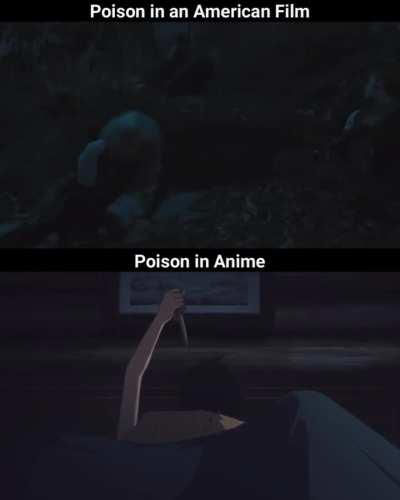 He took poisoning his dagger to the extreme