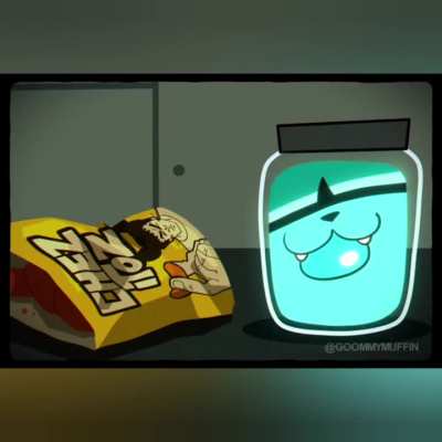 Losercity mouse girl and cat ghost girl (by GoommyMuffin)