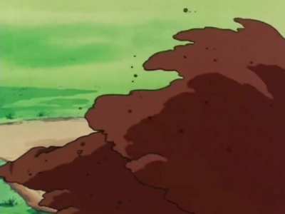 Goku eats a fish [Dragon Ball] (1988)