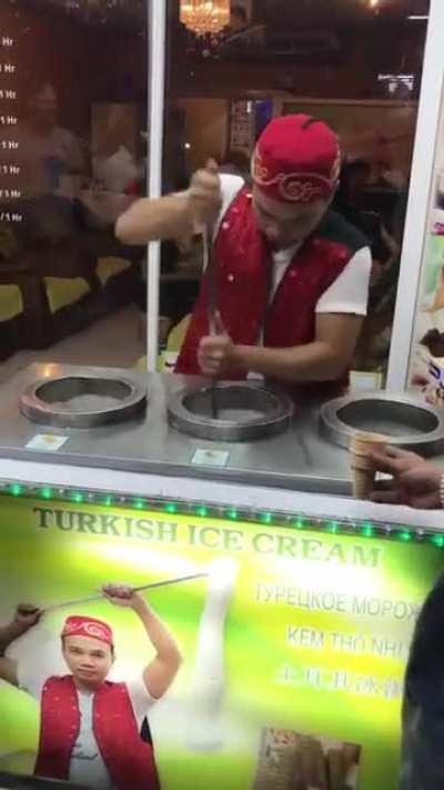 Turkish Ice cream vs Philippine demon