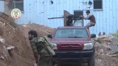 If the Toyotas a rockin, it might just be a 14.5mm KPV heavy MG