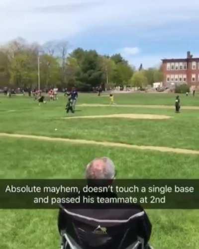 He is in a different league of his own