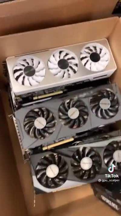 This man buys out GPUs (g*ming processing units) to protect our children!