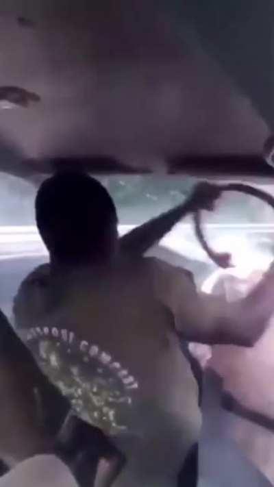 That handbrake tho..