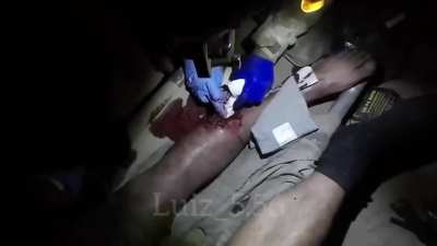 Archival footage of battles in the Serebryansky Forest from the first-person perspective of a Brazilian volunteer from the International Legion of Ukraine