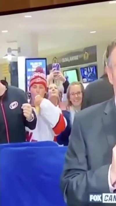 He tried to put it back