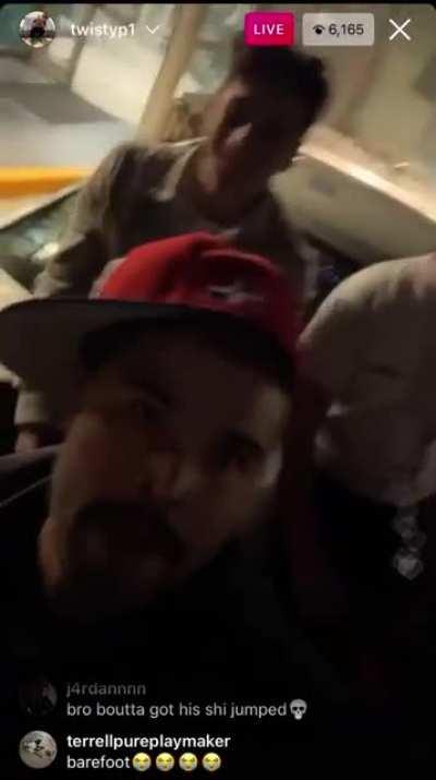 I got my white boys with me they a lil racist 💯