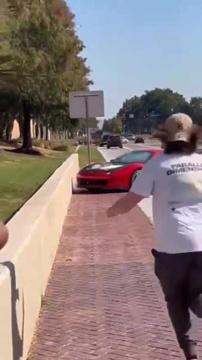 Trying to be a badass on public streets with a car you can't control