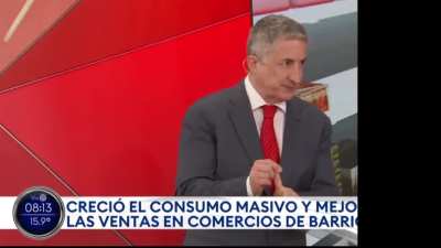 Crece el consumo masivo 2,2% interanual y 3,2% mensual. También creció un 237% la compra de productos importados.