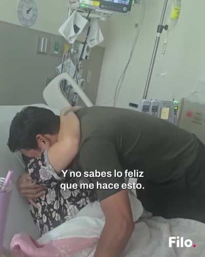 Chayanne visitó a una fan con cáncer que no pudo ir a su concierto