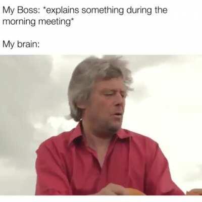 The ever productive morning standup