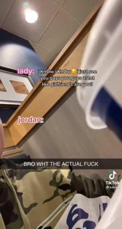 Random woman tries to convince kids to be Christian and not be gay