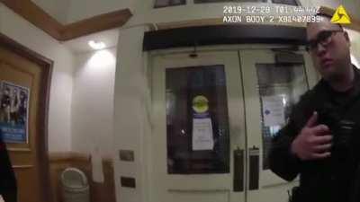 Cop on a power trip...