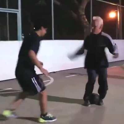 Just walk off the pitch after such a showdown